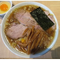 桜上水 船越＠桜上水　「中華麺（中）、生卵」