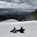 スキー29回目　平日リフト無料の猪苗代スキー場