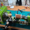 Lowther用の和紙エッジ&ダンパー&振動板を試作⑩ボイスコイル製作編。
