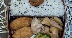 タケノコおかず色々もらって助かった～夫のお弁当279
