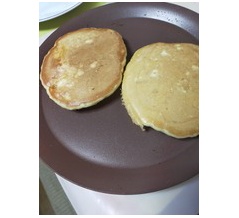 レンジパンでパンケーキ