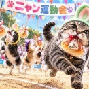 パン食い競争で１等賞だニャン