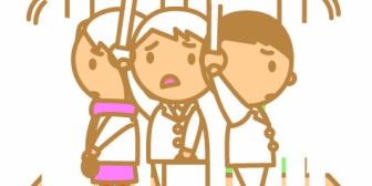 【イラッと】アナウンス「ドアに挟まれぬよう、お体お荷物お引きください」→親子(30代と60代)「えー、どうゆうこと？体引くとか荷物引くとか意味わかんない」