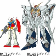 【画像あり】ガンダムの宇宙世紀0079～0105年の26年間での驚異的なMS開発技術の進歩がこちら