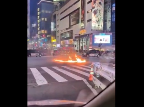 東京地検「渋谷のスクランブル交差点で放火してもセーフ！不起訴！！！」