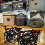 『BROMPTONの新しいバッグ』の画像