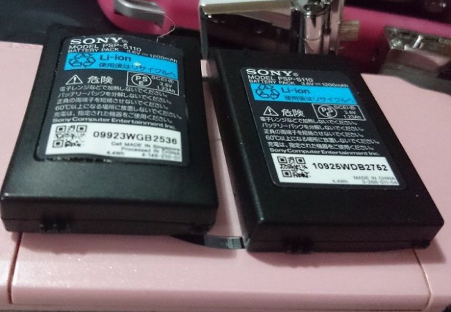 PSPのバッテリーヤバイことになったｗｗｗｗｗｗｗｗｗ