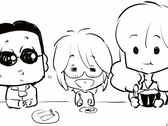 【THEALFEE】「アルフィーさん秩父夜祭りでお寺がてんてこ舞いになっていた事が発覚！」アルフィー漫画イラストマンガ