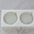 調光レンズをお探しの方へ。　グリーン色の比較です。