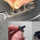 【車レビュー】エクシーガの古くなったリベットを交換：SUBARU プッシュリベット 909140063