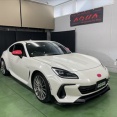 BRZ　ZD8　チェリーレッドエンブレム加工　群馬県よりご来店