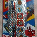 丸昌 プリズム入り オリジナル四駆 ドレスアップシール ミニ四駆 駄菓子屋 引き物 くじ引き