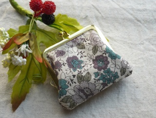 65mm角型ガマ口ぺたんこ試作