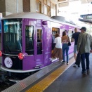 レトロモダンな路面電車KYOTRAMを体感