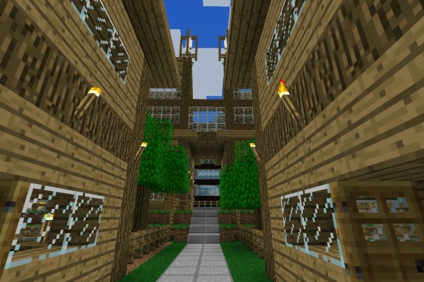 初めてのマインクラフト Pe 自然