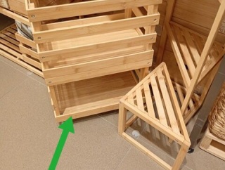 無印・スリコの新商品・重ねて使える竹材すのこボックス良くないか？