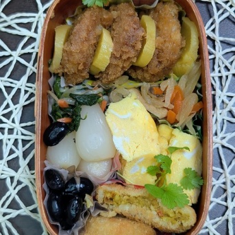 夏らしい太陽が戻った～夫のお弁当343