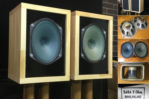 Siemens ビンテージ15x24cm口径フルレンジシステム目の覚める高音質