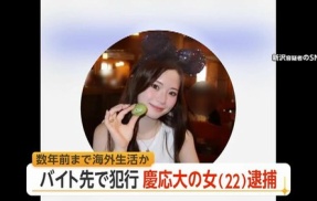 【クレカ窃盗上級国民】NY出身慶應キラキラ女子大生・新沢かれんちゃん　不起訴の可能性　弁護士が予測