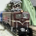 『KATO EF58 61 入線』の画像