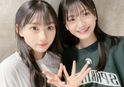 【画像】奥田ブログ→川﨑より奥田が顔小さい、川﨑ブログ→川崎の方が顔小さい