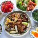 Sun：生活クラブ・鶏肉と長ネギの醬油バター炒め☆