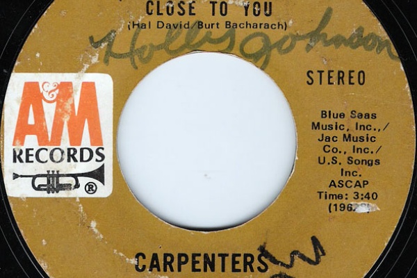 カーペンターズ Carpenters 遙かなる影 They Long To Be Close To You Add Some M To Your Day