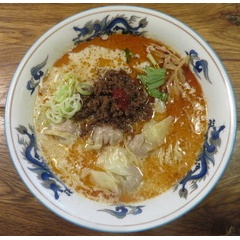 松波ラーメン店＠松陰神社前　「ワンタン坦々麺」