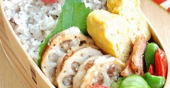 レンコンのはさみ揚げ弁当【餃子】
