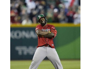 ほらもうWBCのメキシコ戦でレフトで腕組みしてた奴の名前忘れたあろ！