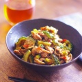 麻辣ゴーヤ豚【#簡単レシピ #時短料理 #レンチン #電子レンジ料理 #レシピ #おかず #節約レシピ #豚こま肉 #ゴーヤ #麻辣 #花椒 #ラー油 #豆板醤】【レシピ2346】