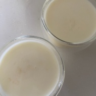 今日は「はちみつの日」なので優しい味わい！はちみつヨーグルトムース