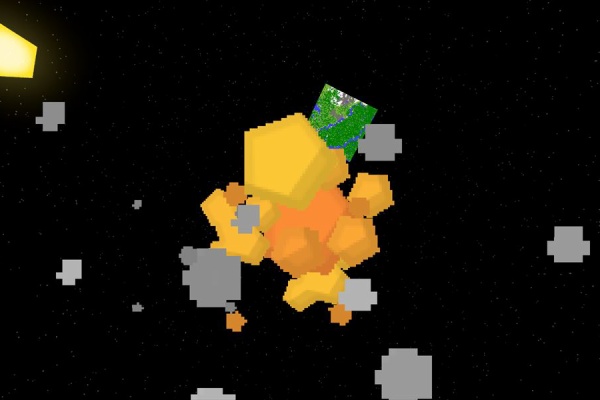 Minecraftチラシの裏 宇宙探検