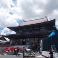 増上寺・三解脱門改修工事中＆今年は盆踊り中止