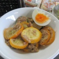 鶏のフライと２種の副菜