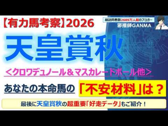 【回顧】菊花賞 ～今回、負けたことがいつか財産になる～＜2026＞