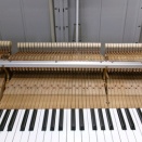 学校のヤマハC7Eを仮に整調しました。