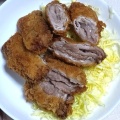 厚切り？薄切り豚肉のロールとんかつ