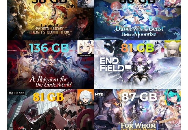 ゲーム六大天王、全てインストールすると大変なことにｗｗｗｗｗ