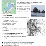 Chat GPTでびわ湖「沖の白石」の水面下構造のスケッチ作成