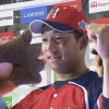 日ハム宇佐見、移籍後初のヒーローインタビュー！