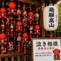 [岐阜]「泣き相撲・飛騨高山場所」www猿ぼぼ姿の赤ちゃん300人参加、元気な泣き声に会場賑わう！