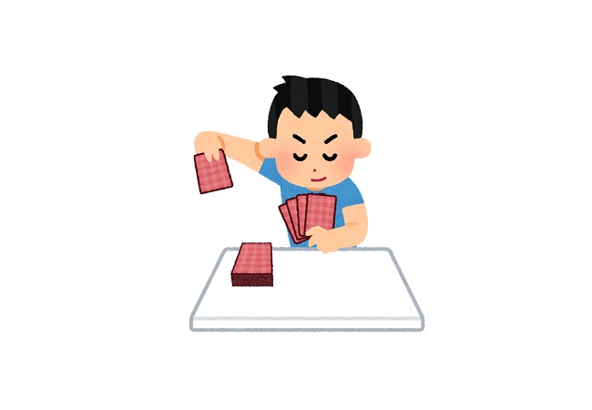 【悲報】カードゲーマーさん、靴も履かなくなる