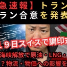 トランプが米イラン合意を発表！ホルムズ海峡解放で原油・LNG・ナフサはどうなる？物流・物価への影響を解説！！