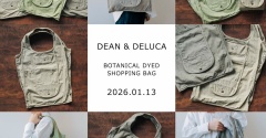 【DEAN & DELUCA】数量限定『葡萄染めのバッグ』発売！”世界に一つ”天然染めショッピングバッグ！