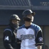 【トライアウト】元日ハム岸里、第1打席は森福から空振り三振