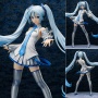 雪ミクさんのフィギュアを光に当てると「影がスゴイ」と話題に