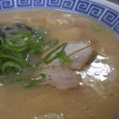 河内町でラーメンライス