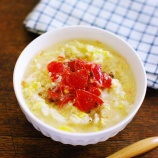 『レンジで簡単♪花椒香るトマトと卵のお粥【スパイスアンバサダー2020】【レシピ2086】』の画像