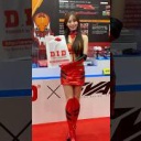 【動画】東京モーターサイクルショーD.I.D 松田彩花さん エヴァレーシングRQ 2024 Tokyo Motorcycle Show EVANGELION EVA Racing キャンギャル #shorts
